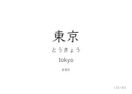 「東京」カード